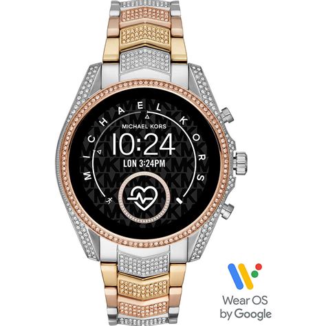 michael kors black runwaywatch ladies|mk smart watch for women.